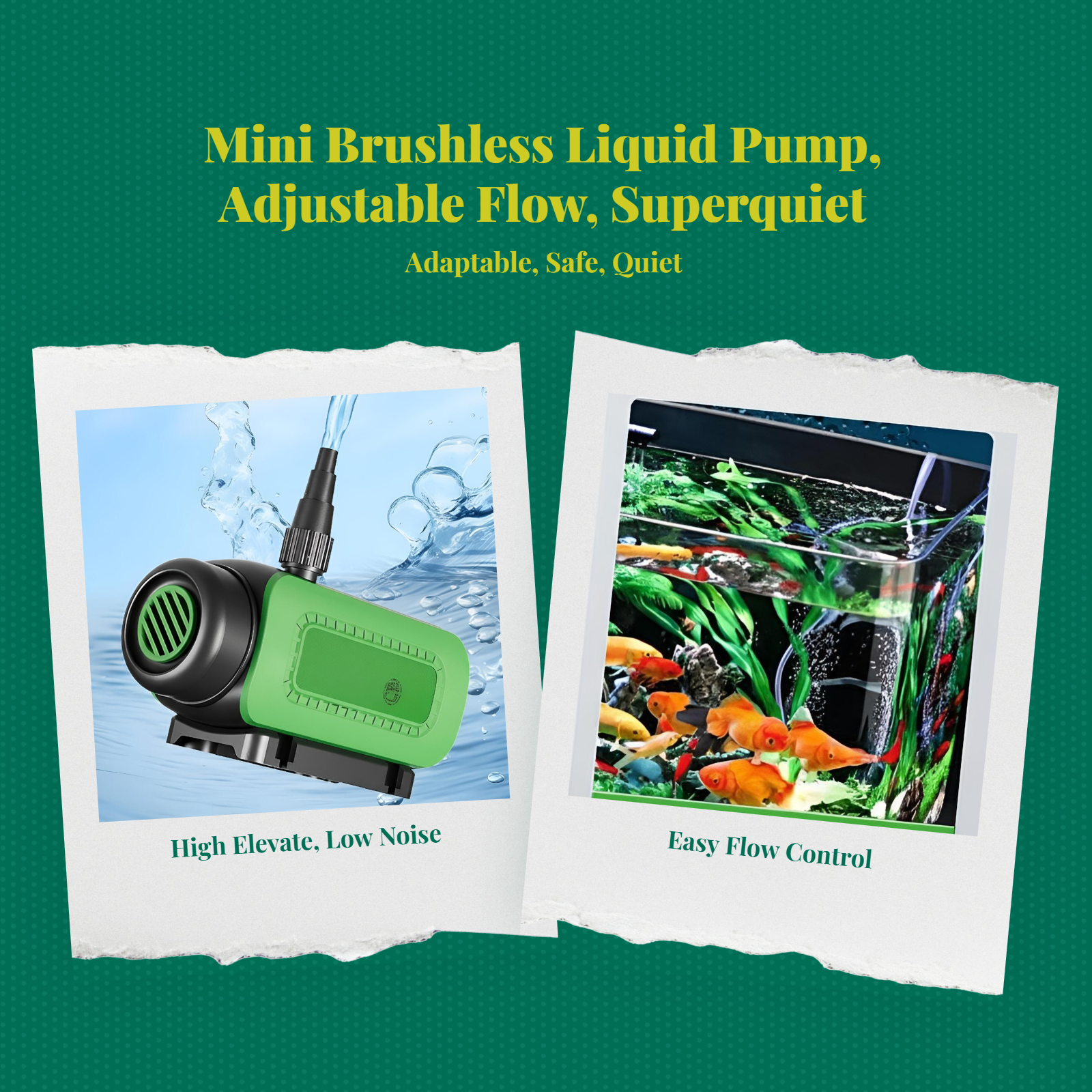 12V mini pump for aquariums