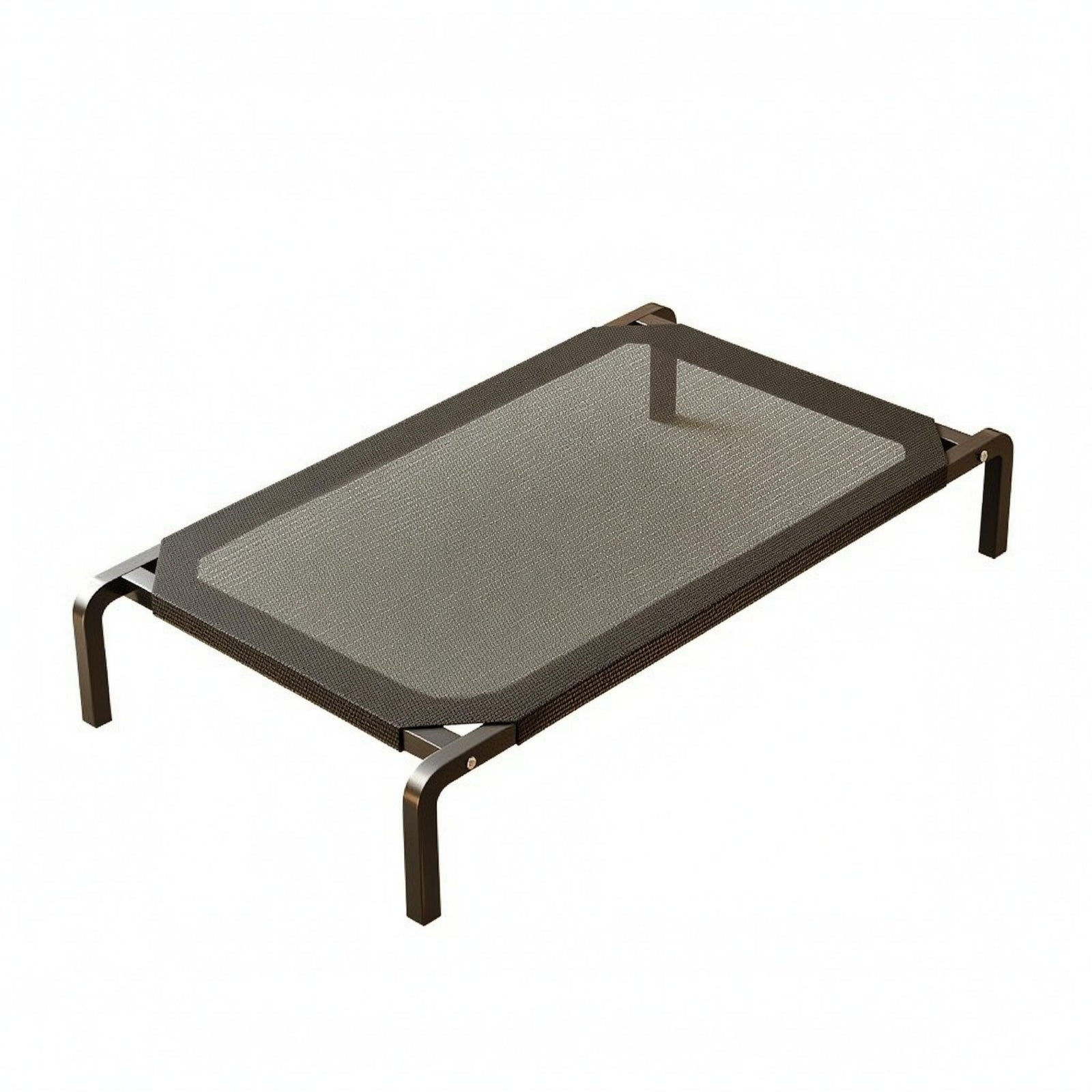 Breathable Mesh Dog Bed Improved Ventilation Raised Dog Cot Metal Frame