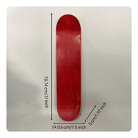 8.0 Inch Maple Deck Long-Lasting Skateboarding Equipment DIY Ready