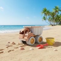 Dump Truck Sand Dump Truck Movable Parts Play Vehicle for Children, Sandbox