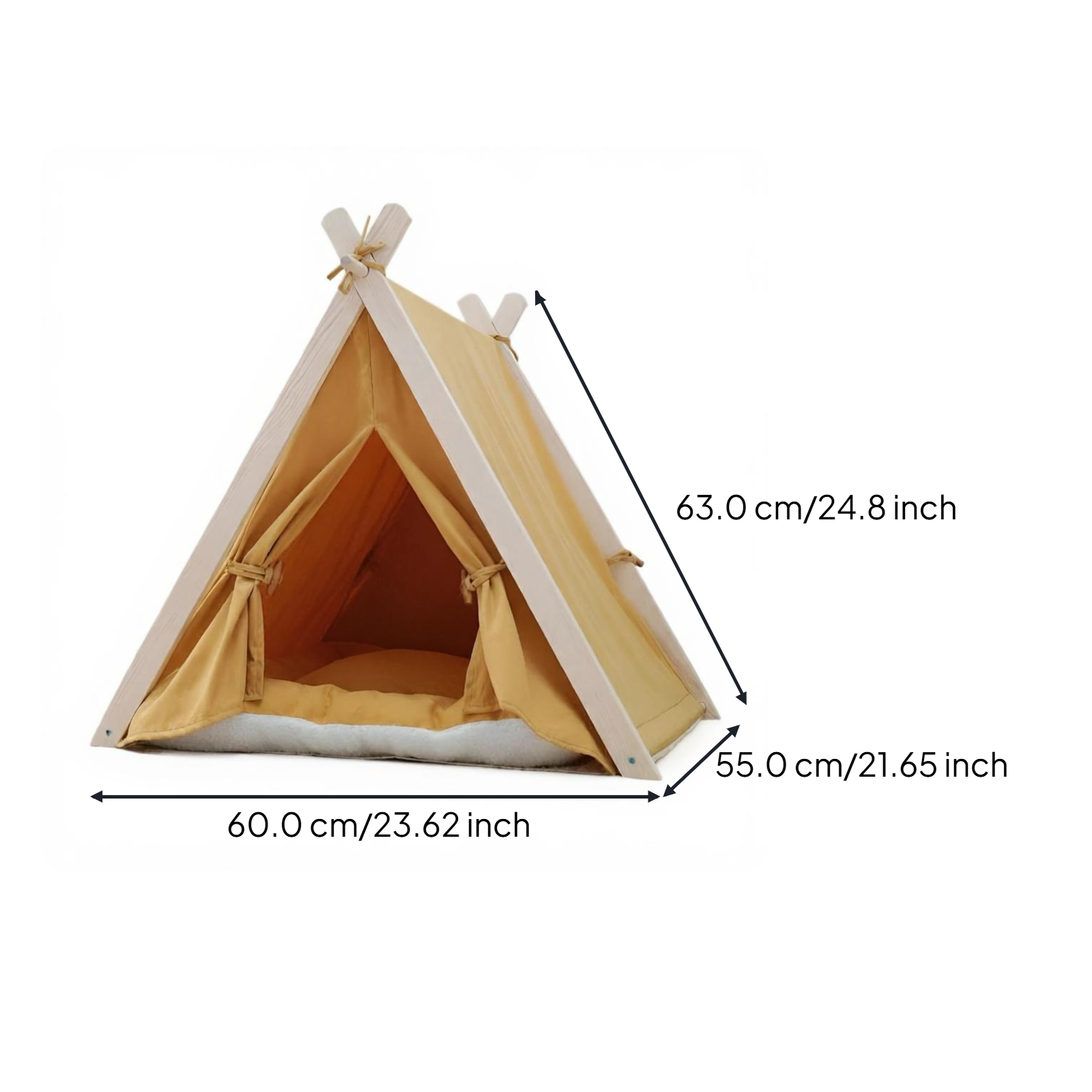 Cat tent bed: breathable privacy