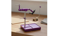 Fly Tying Vise Easy to Adjust Tabletop Fly Tying Vise 3 Mm Jaw Opening