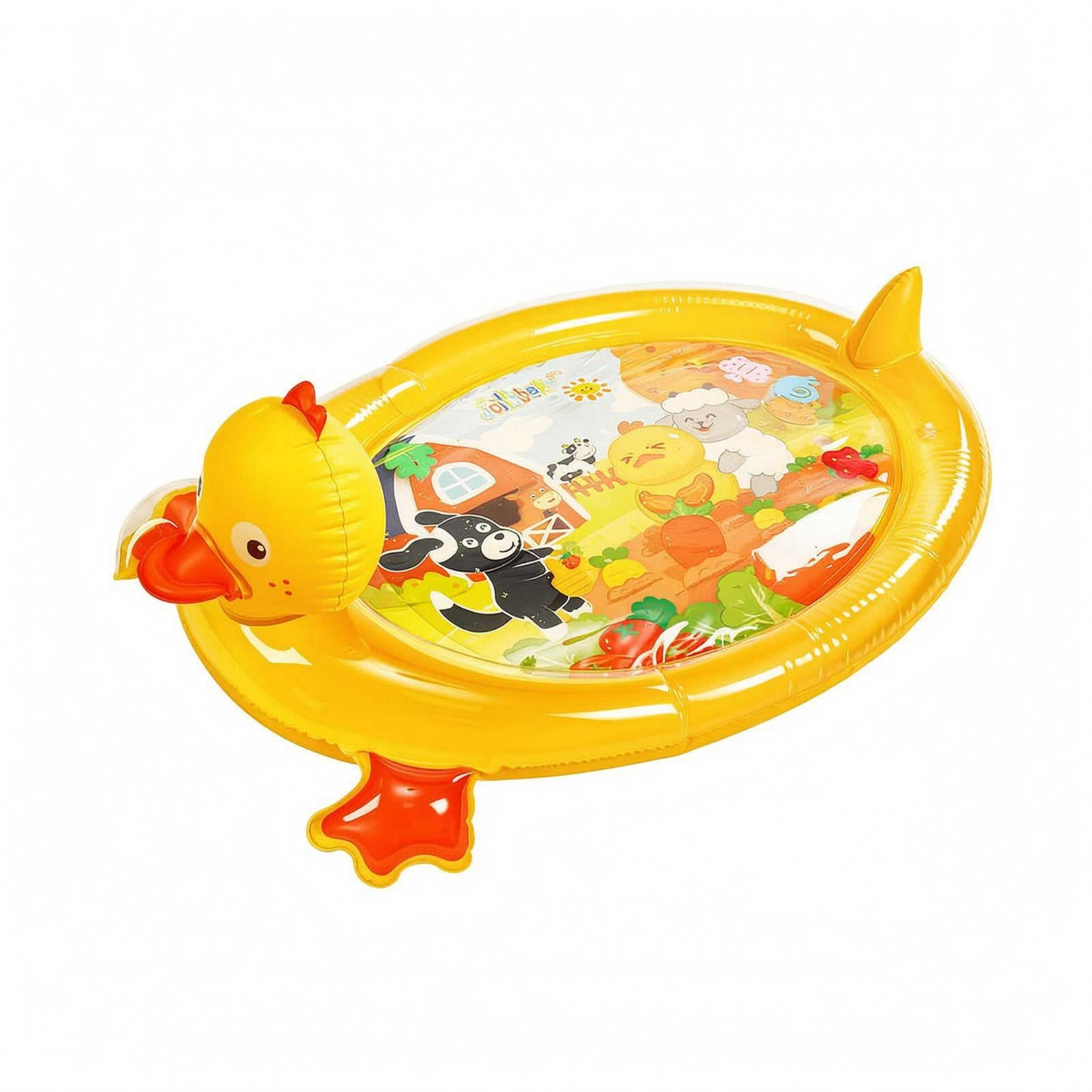 Inflatable Baby Water Play Mat Glossy Inflatable Baby Water Mat Easy Storage