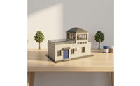 HO Scale Building Detailed Diorama Miniature Realistic for Hobbyists, Collectors