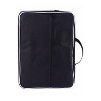 Lyre Carrying Case Adjustable Shoulder Strap Oxford Cloth Lyre Case Lightweight Small Harp Storage Bag for Outdoor