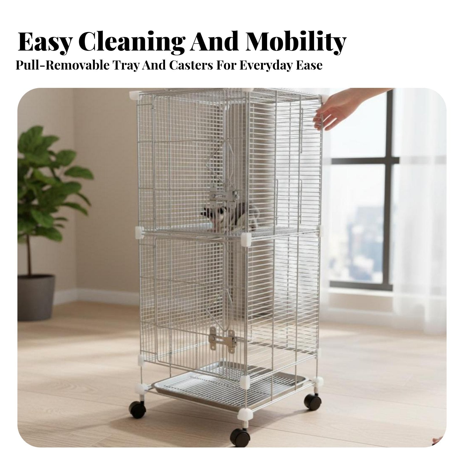 Wire Cooling Rack Easy to Clean Kitchenware Polished Edges for Kitchen