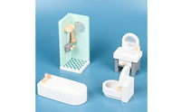 Miniature Wooden Furniture Set Pastel Children'toy Screen-Unrestricted Fun