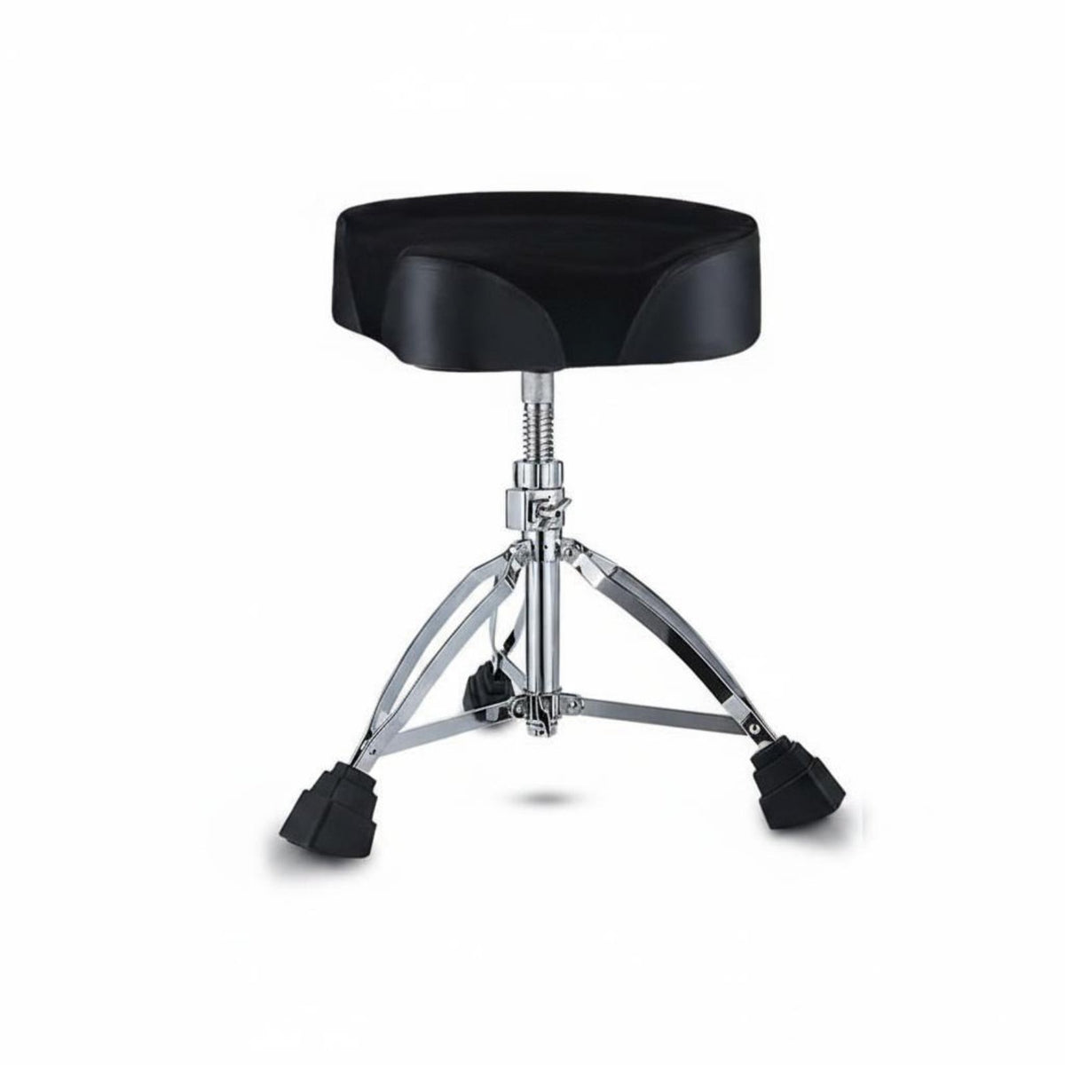 Saddle Drum Throne Memory Lock Adjustable Drum Stool Sturdy Tripod Legs Music Equipment for Children
