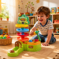 18 Pieces Children's Ball Path Toy Early Education for Children 3-6