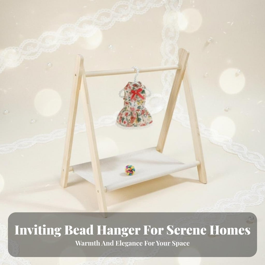 Miniature crystal Hanger Elegant design Pet Clothing Organizer ribbonknot Accent