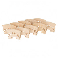 10 Pieces wood Violin Bridge Easy to Shape String Instrument Part Good Acoustics & Composition Accessory