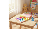 Building Blocks Creative Play Rainbow Acrylic Blocks Smooth Edges Colorful Cubes for Preschoolers