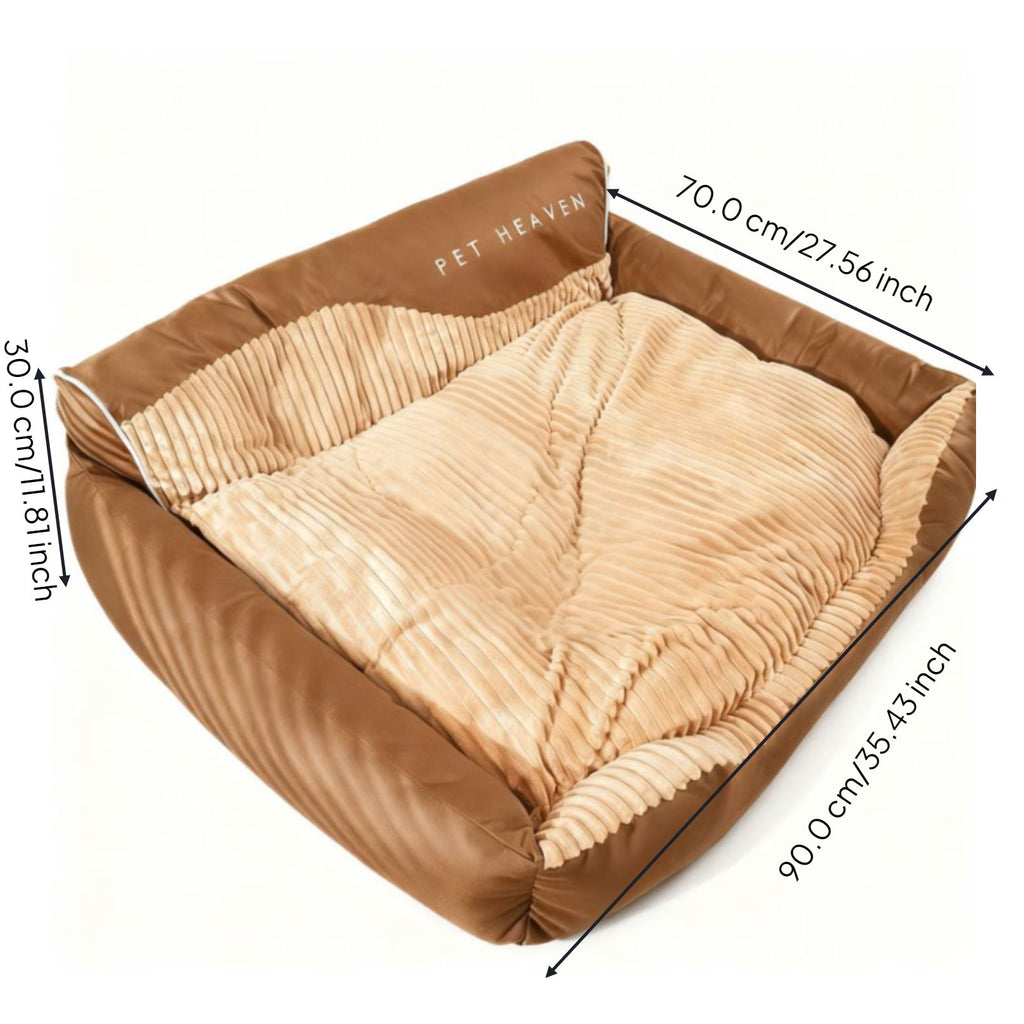 Orthopedic dog bed with cover