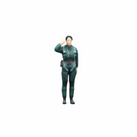 1/72 Scale Ground Crew Figurine High Intricate Display Scene Accessory Resin
