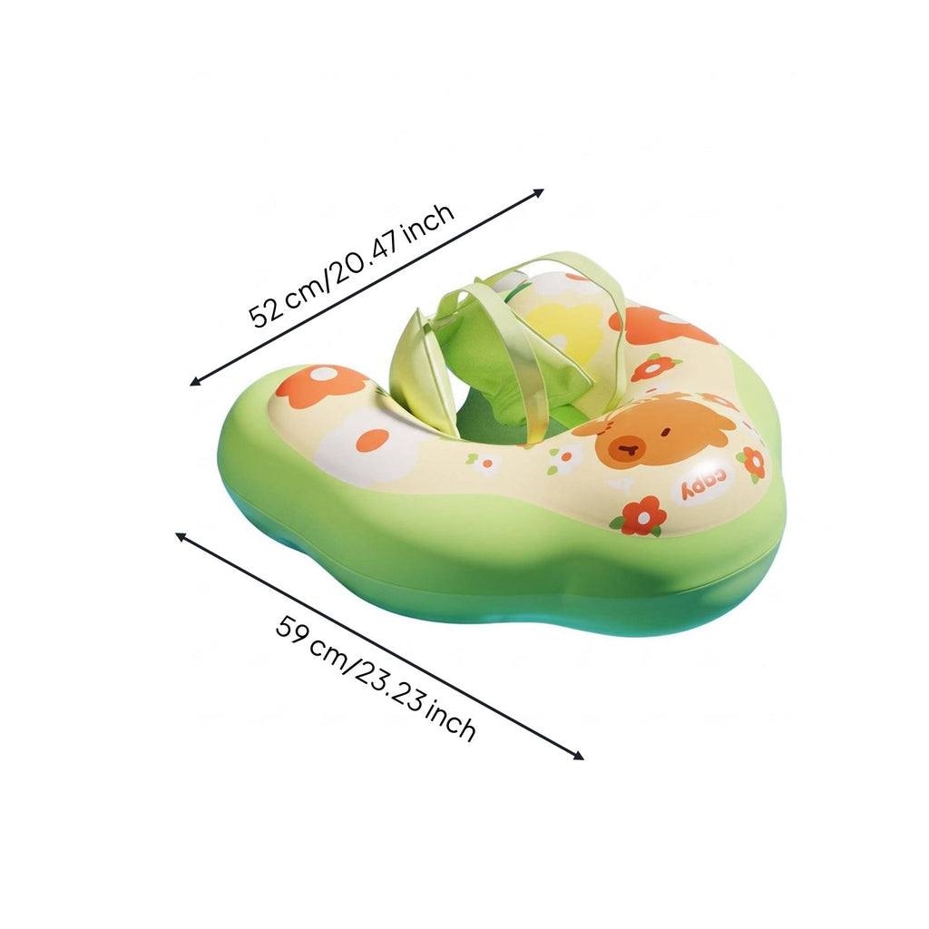 Baby Swim Float with Canopy UPF50+ Baby Buoy with Canopy Included for Swimming