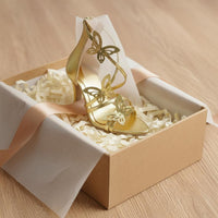 1/3 BJD Doll Shoes Elegant Design BJD Doll Heels Gilded Butterfly Heel Shoes
