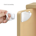 attraction lockized Cabinet Lock, baby-secure Drawer Lock, unseen sticky Infant Proofing Latch, No-Drill Installation, Hidden Protection for Cabinets & Drawers
