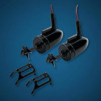 2 Pieces Rc Boat Propulsion Unit Long-Lasting Underwater Thruster Compact