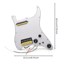 Standard Design Loaded Pickguard Alnico 5 Magnetic Elements Electric Guitar