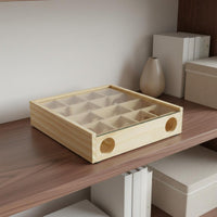 Wooden Hamster House Intelligence Development Wooden Activity Toy Cognitive Hamster Puzzle Box for Hamsters