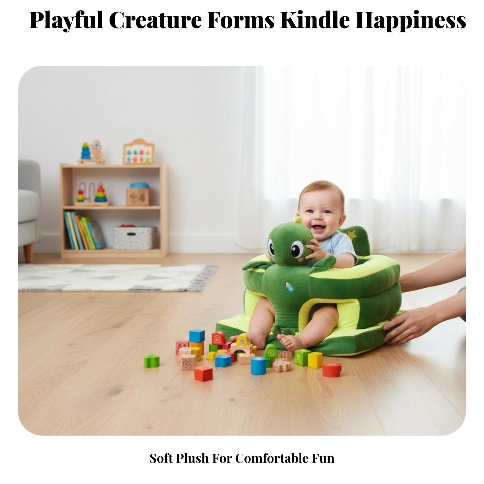 Soft Creature Chair Anti-Fall Design Sit-up Coach Soft and Comfortable