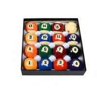 16 Pieces 16-Ball Billiard Set Long-Lasting Regulation Pool Balls Accurate