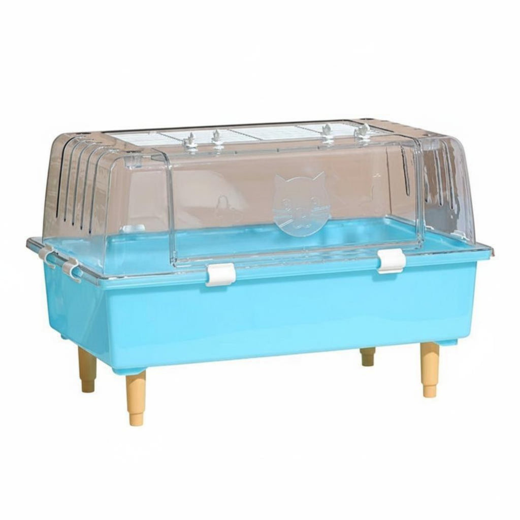 Transparent Hamster enclosure Clear View Transparent Introductory Kit Easy to Clean