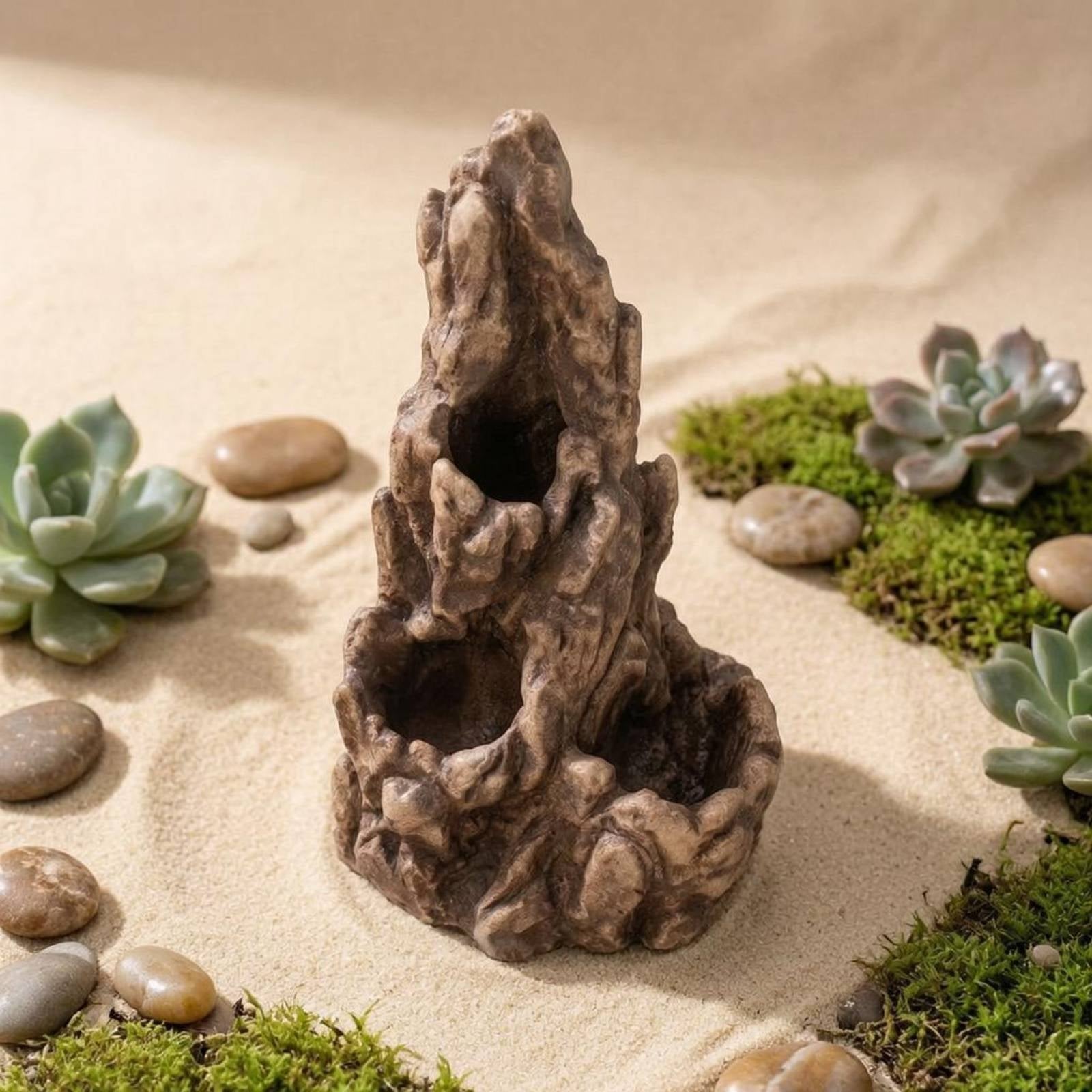 Reptile Rock Hide Cave Rough Surface Climbing Rock Decor Irregular Shape