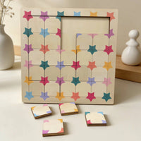 2 Pieces Color Pair Board Focus Training Geometric Matching Game