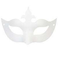 Unpainted Paper Pulp Mask DIY Project Blank Paper Pulp Masquerade Form