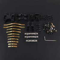 Metal Drive Shaft Shock Absorption System Kit 6WD Truck Parts Increased Payload Capacity Metal Seesaw Shock Absorption System Kit