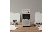 Retro Cassette Player Recorder Two-Way Power Supply Portable Tape Player Design