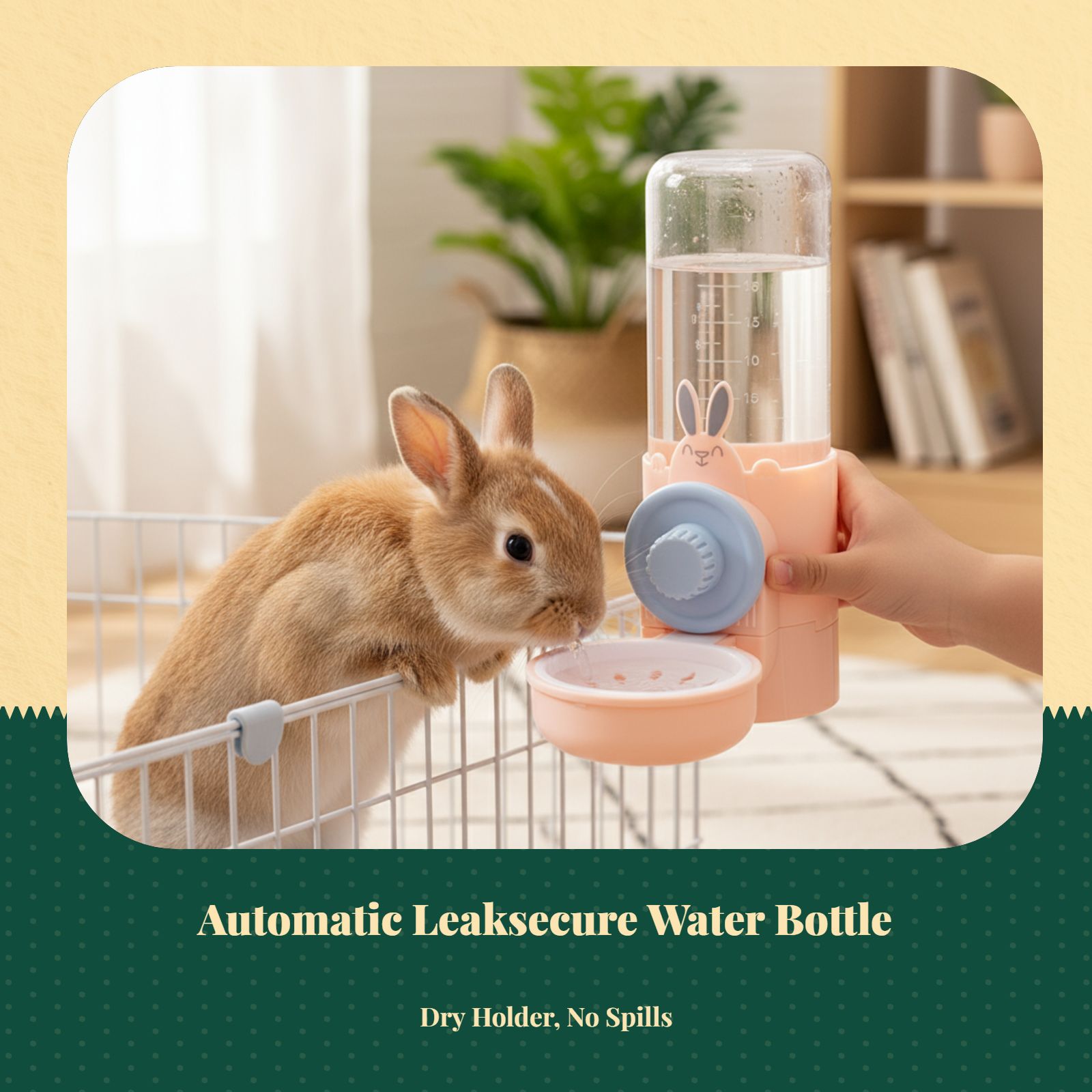 Leakproof Hare Water Bottle