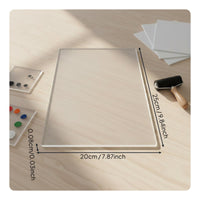 Gel Printing Plate Non-Yellowing Stamping Block Reusable for DIY Projects