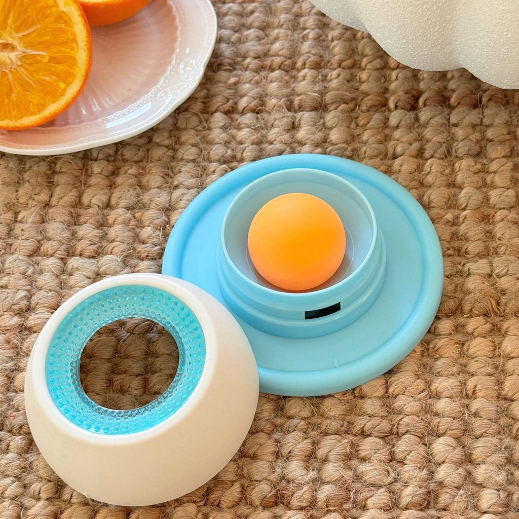 Licking Bowl Boredom Reliever Pet Slow Feeder Bowl Anti-Tip Design for Cats