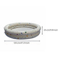 Round Inflatable Baby Pool Eco-Friendly PVC Inflatable Toddler Splash Pool