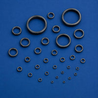 Fishing Rod Guide Loop Kit Assorted Sizes Ceramic Guide Rings Hinged Lid