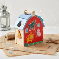 Multi-Functional Activity Block Multifunction Wooden Activity Cube All in Single Bead Box for Young Children, Kids, Preschool, Waiting Room
