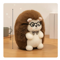Hedgehog Soft Toy Soft Hedgehog Stuffed Creature Cuddly for Desk Decoration
