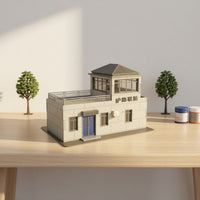 HO Scale Building Detailed Diorama Miniature Realistic for Hobbyists, Collectors