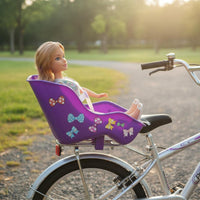 Doll Bike Seat Sturdy Construction Kids Bike Doll Seat DIY Decoration for Girls