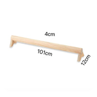 Wooden Balance Beam Simple Modeling Kids Gymnastics Training Beam for Home Gym