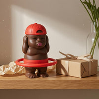 Desktop Figurine Plastic Hoop Figurine Cute