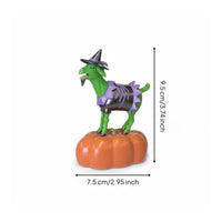 Screaming Goat Figure Desk Decor Expressive Caprine Book Desktop Decoration Novelty Gift Set for Bookshelf