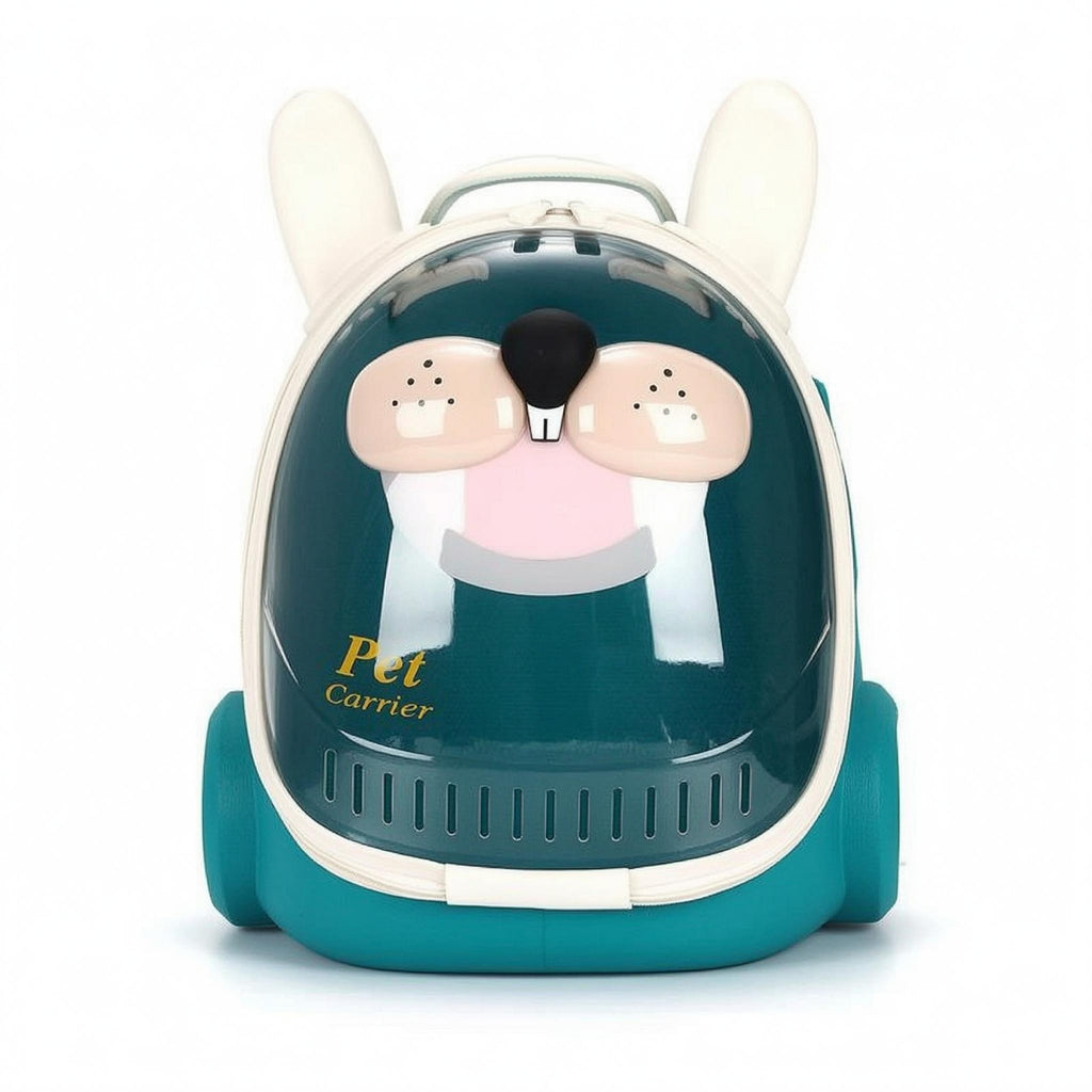 Space Capsule Pet Carrier Ventilated Cat Backpack Carrier Top Handle