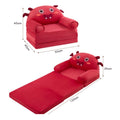 Cartoon Monster Sofa Skin-Friendly Folding Kids Sofa Lightweight for Toddlers