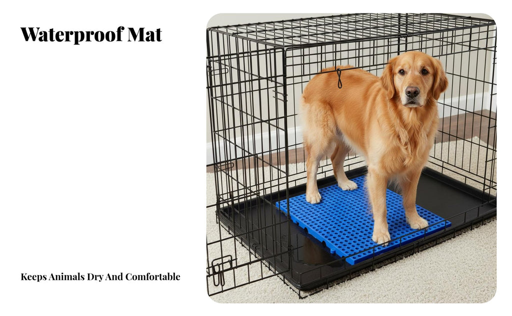 snapin place lattice Floor Tile Waterproof Kennel Flooring long-lasting for Dog Owners