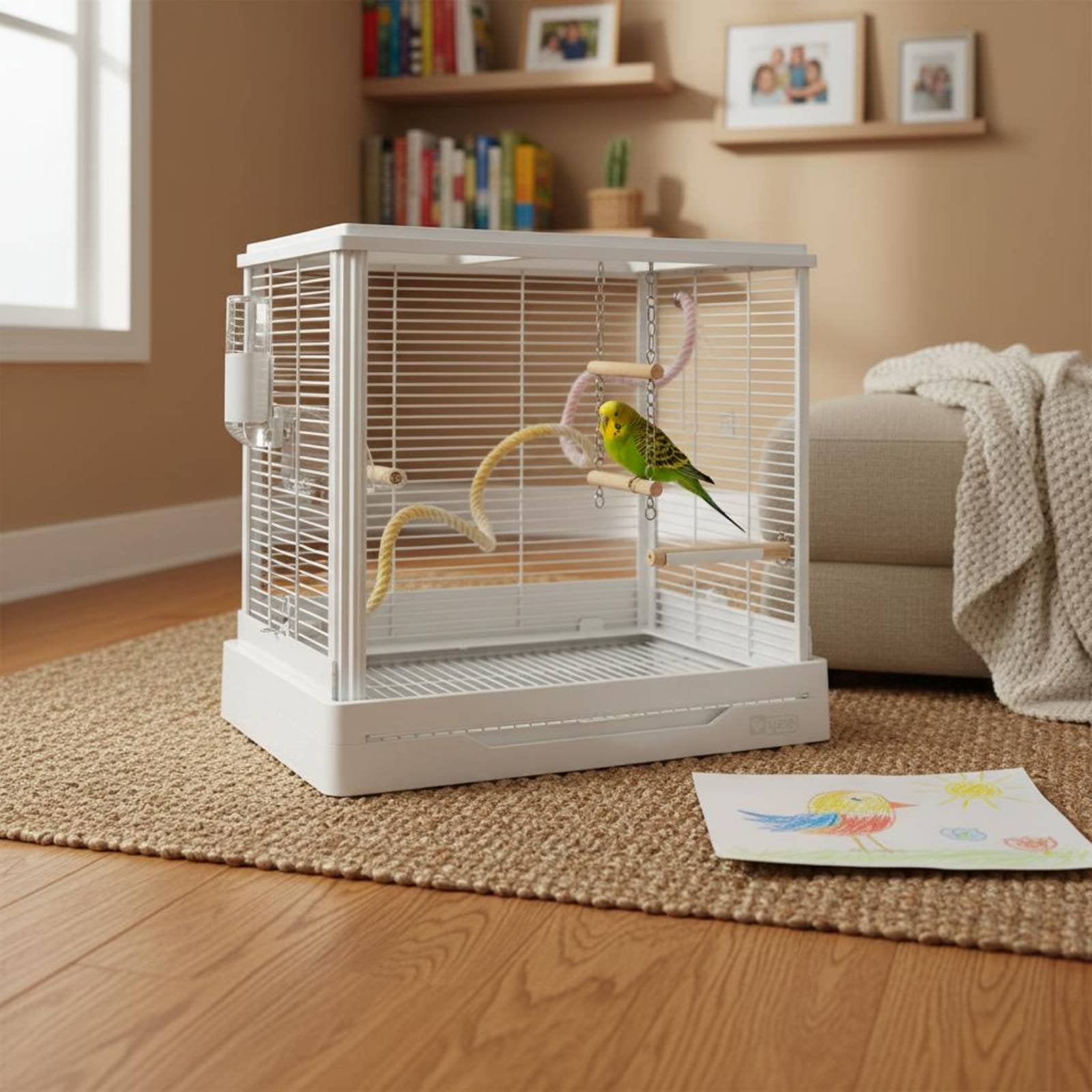 Parrot Enclosure Anti-Splash Pet Home Easy to Clean