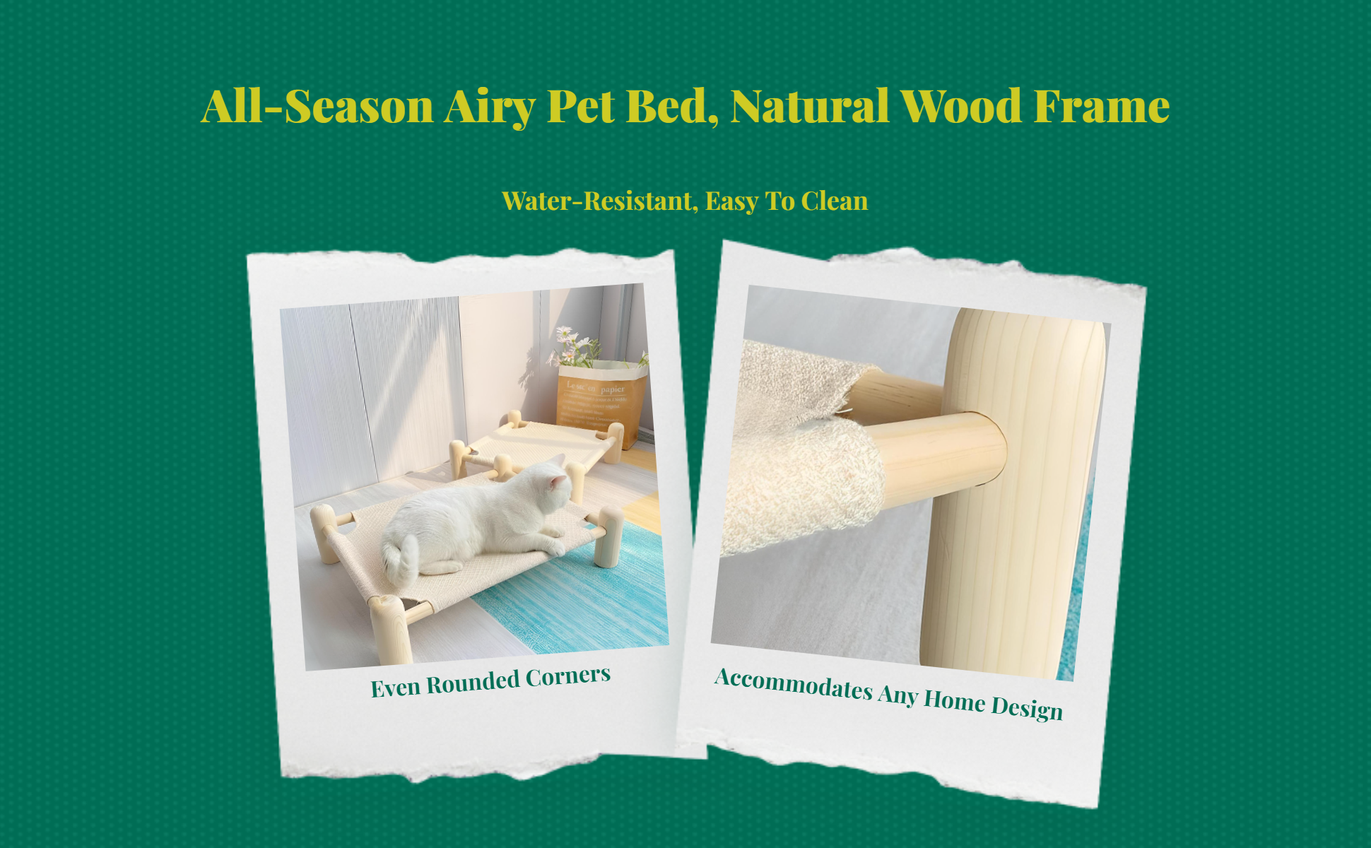 Elevated Dog Bed, Breathable Mesh, Non-Slip, Indoor/Outdoor
