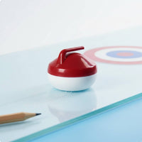 Desk Sliding Stones Game Multi-Component Tabletop Sliding Stones Set Compact Tabletop Bowling Set for Kids
